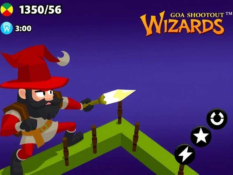 Intense Action in Goa Shootout Wizards Goa Shootout Wizards Gameplay Screenshot